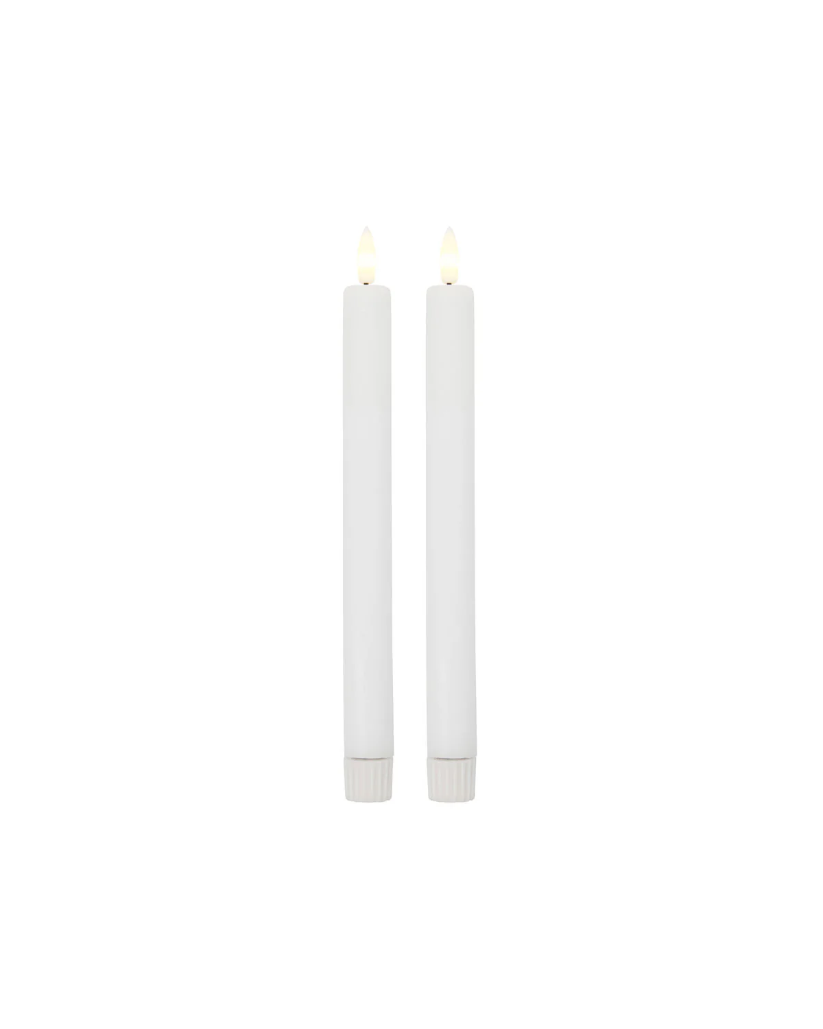 Candle - Pencil - LED - White - Set Of 2 - Image 2