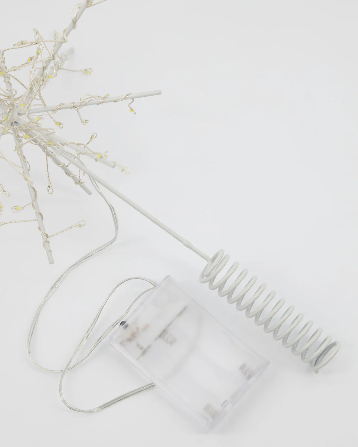 Christmas Ornament - Christmas Tree Top - LED - Glow/White - Image 2