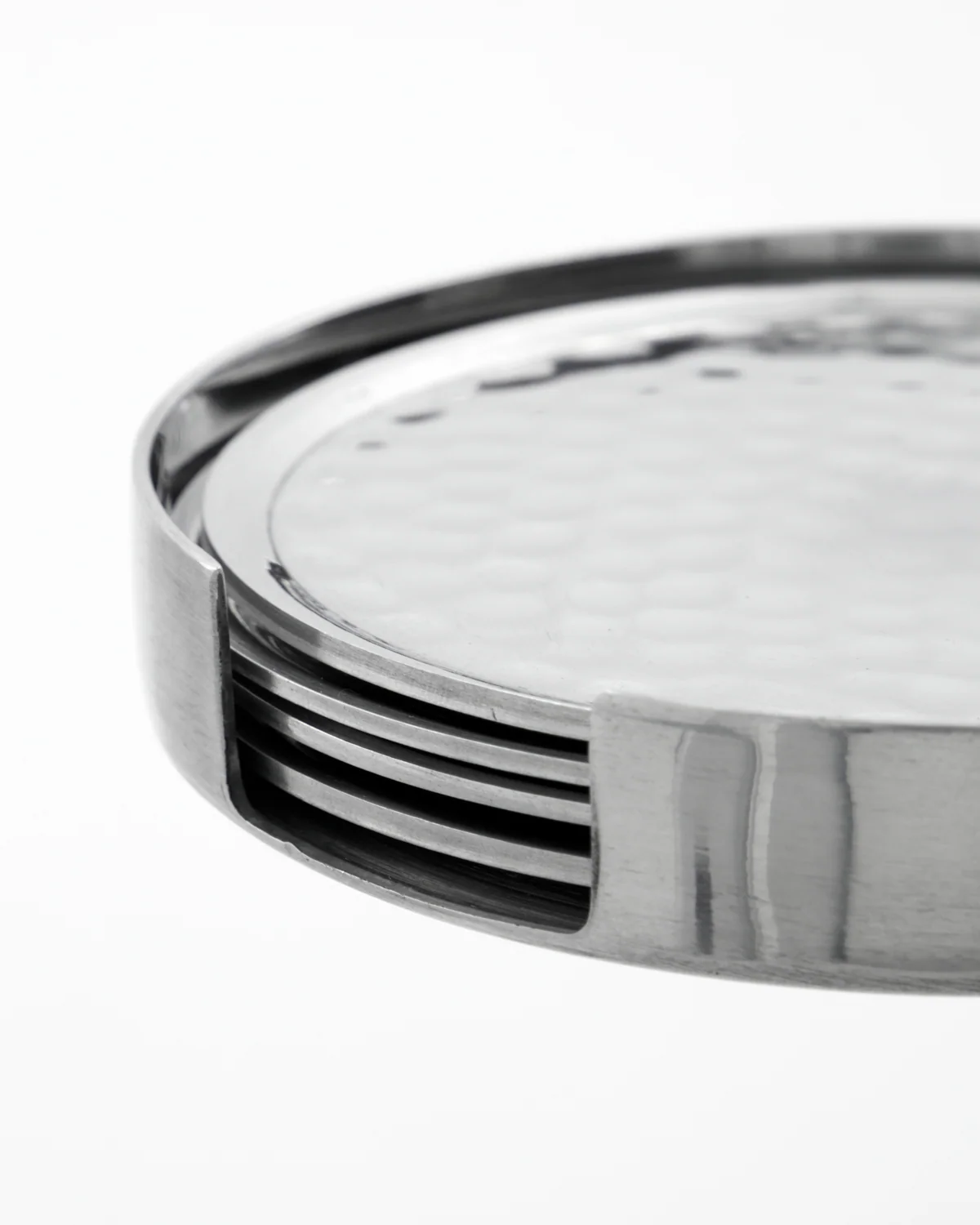 Coasters - Hammer - Silver Finish - Image 2