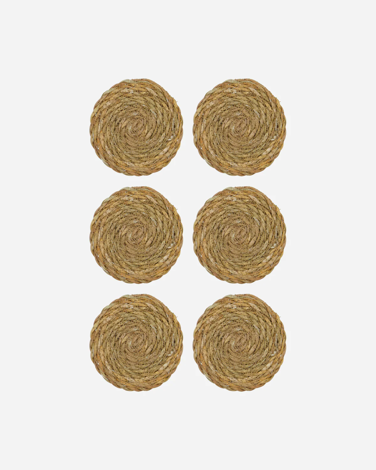 Coasters - Natural - Set Of 6 - Image 4