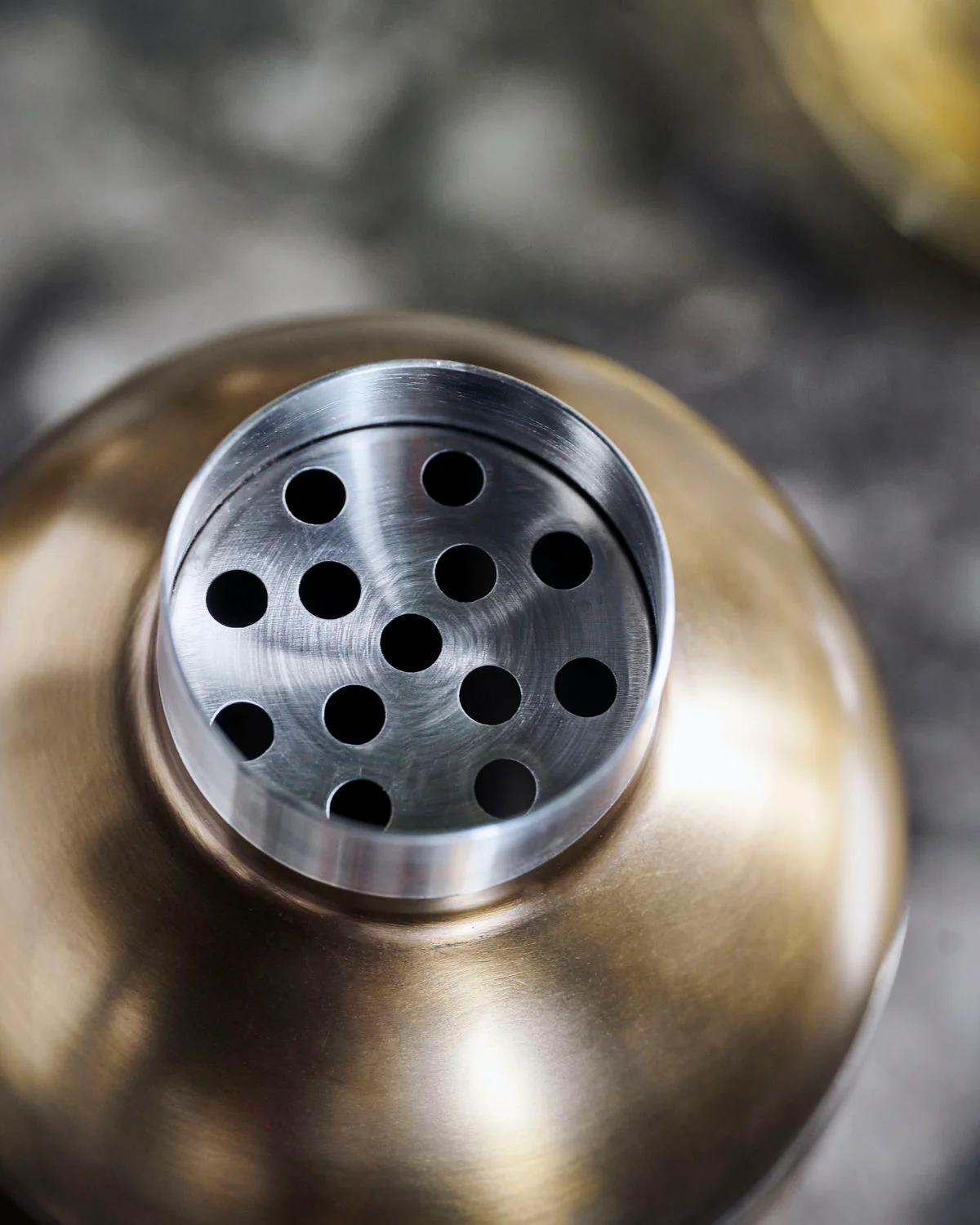Cocktail Shaker - Baar - Antique Brass Finish - Image 3