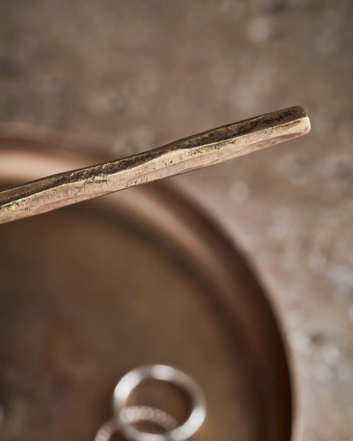 Jewellery Stand - Brushed Brass Finish - Image 4