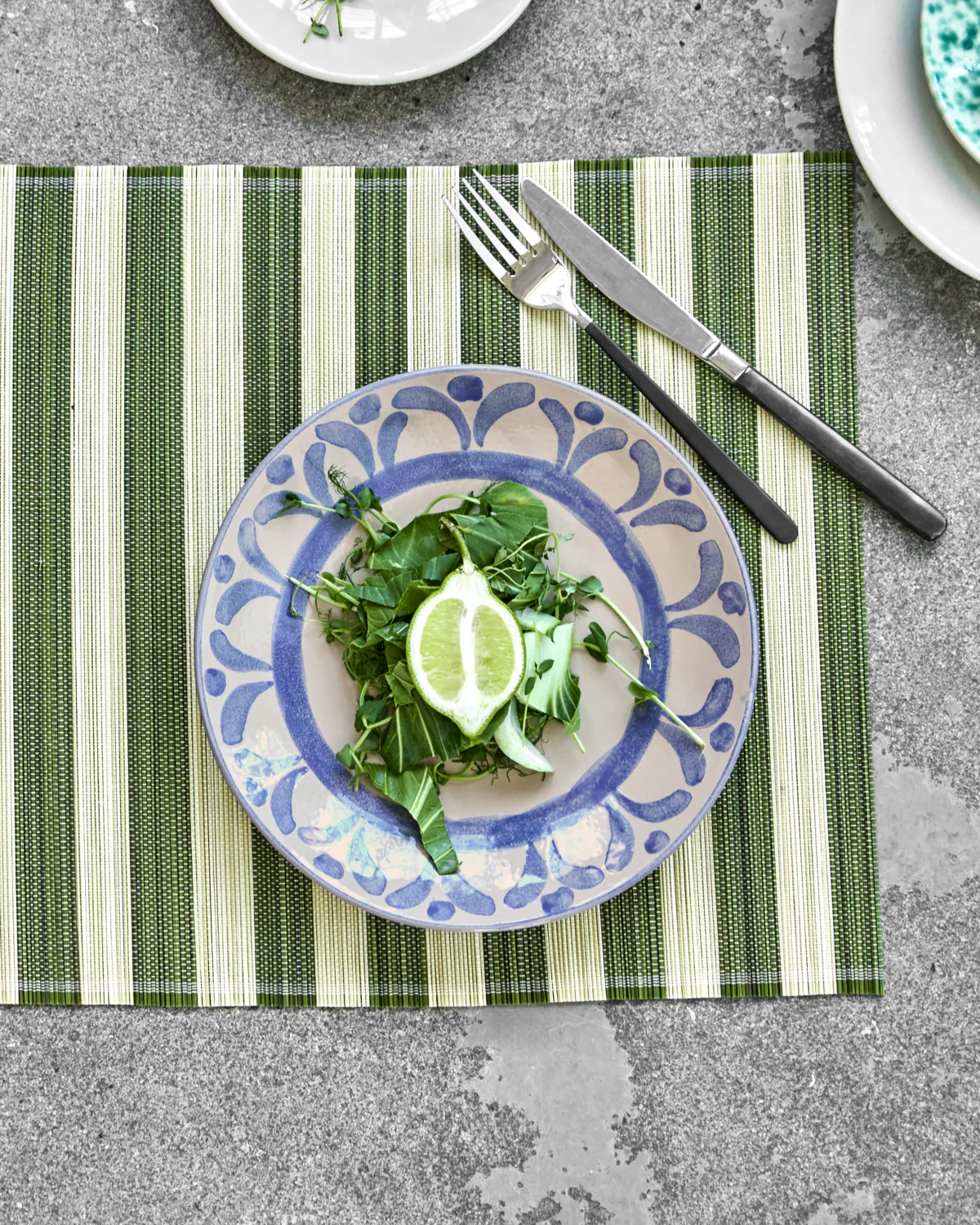 Lunch Plate - Diva - Blue - Image 3