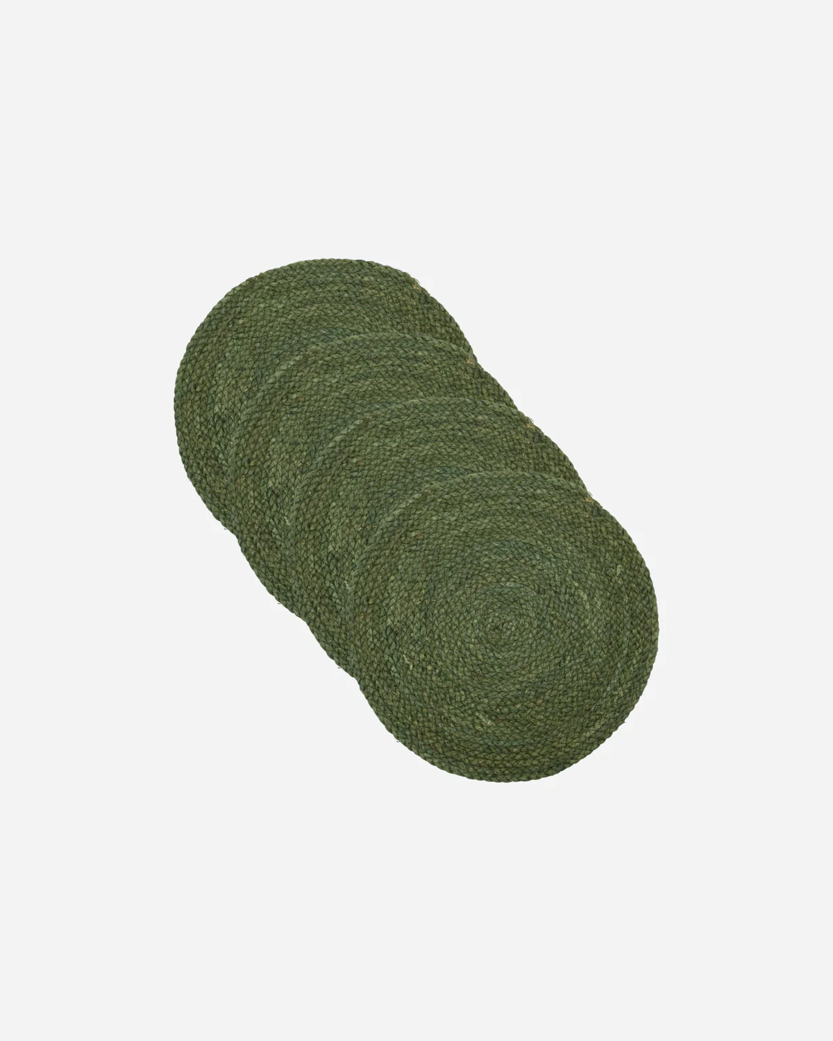 Placemat - Circle - Green
