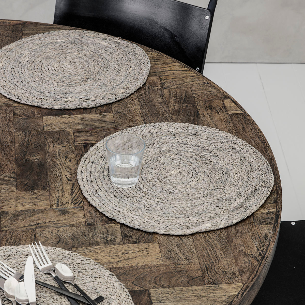 Placemat - Corn Leaf - Light Grey - Image 4