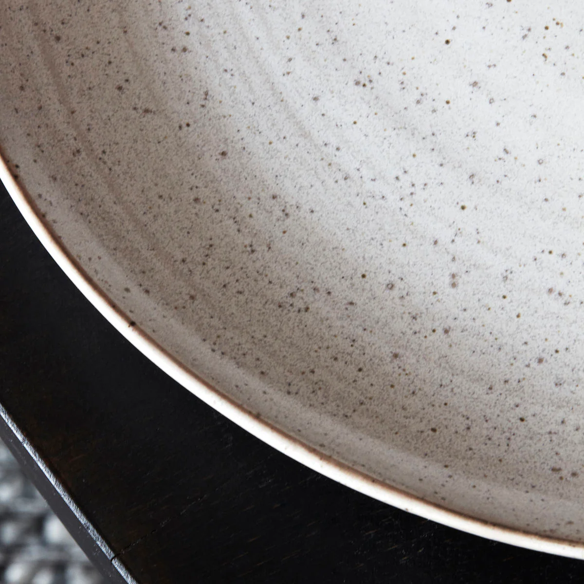 Plate - Pion - Porcelain - Grey/White - Image 4
