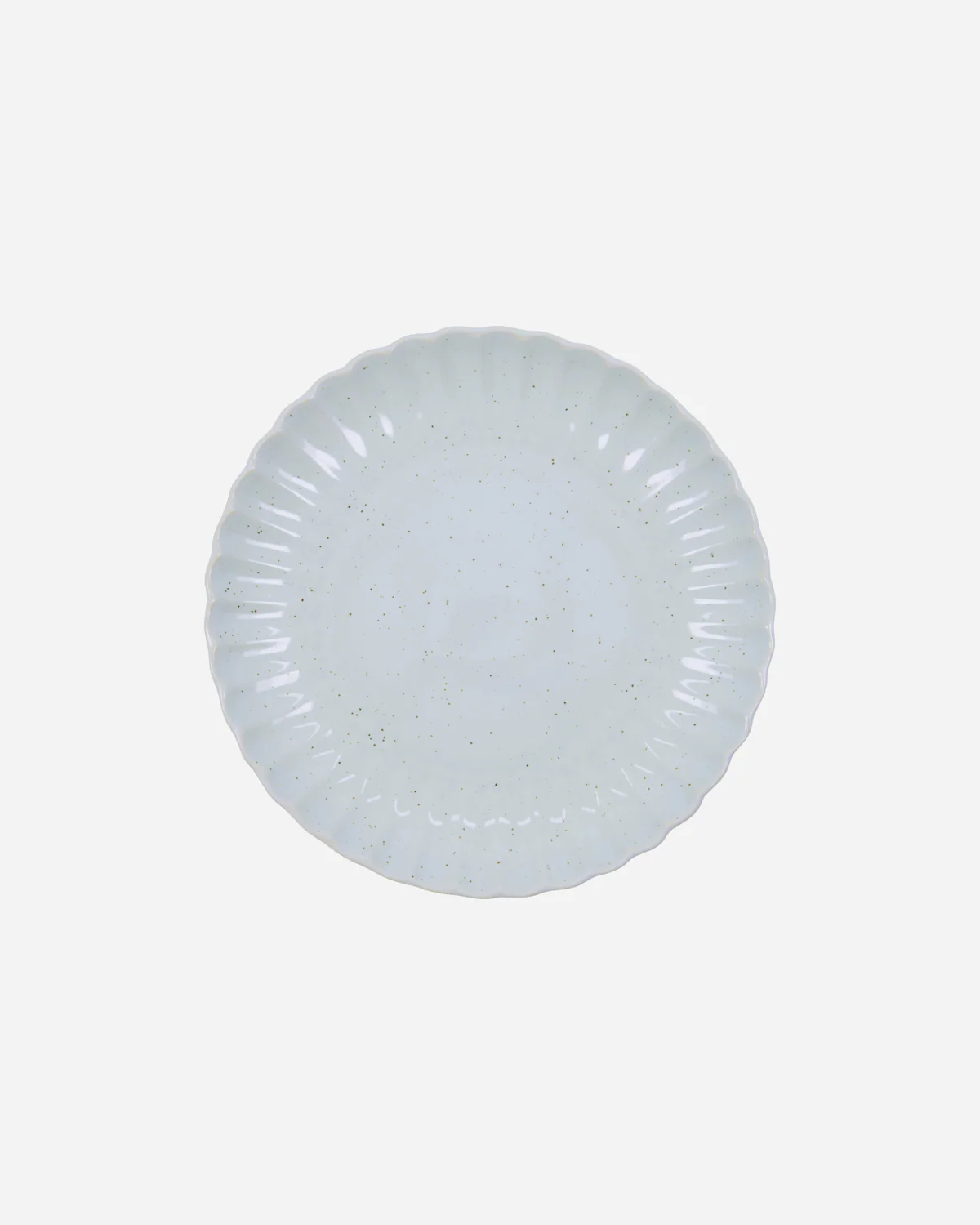 Plate - Scallop - Light Blue - Image 3