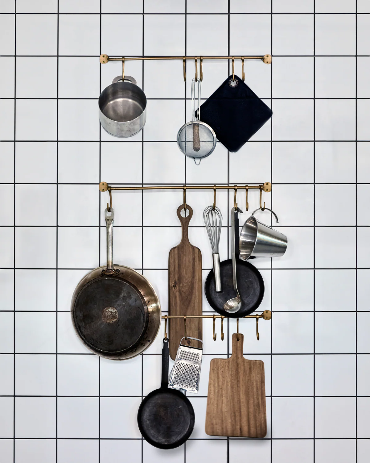 Rack - Hooks - Brass - Image 3