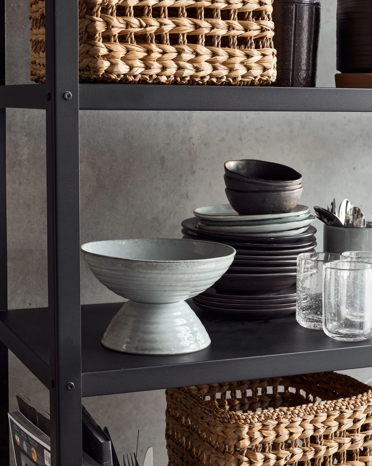 Stand - Rustic - Grey/Blue - Image 3