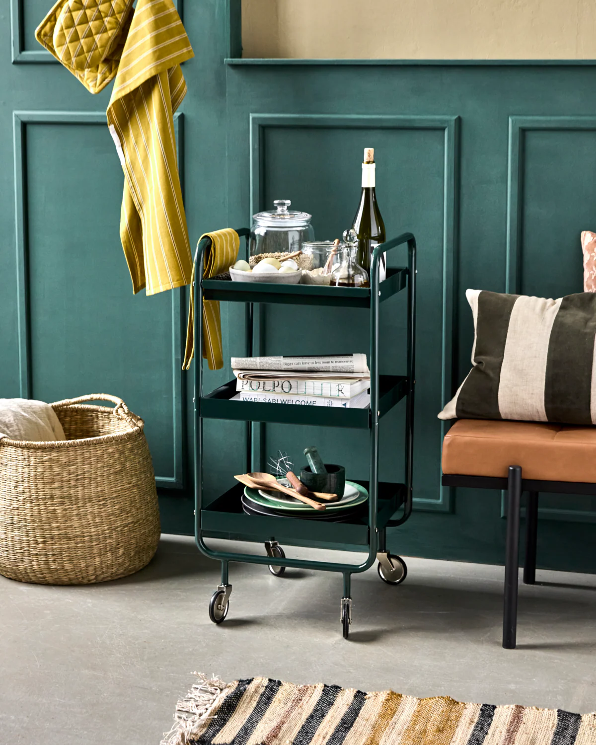 Trolley - Roll - Dark Green - Image 3