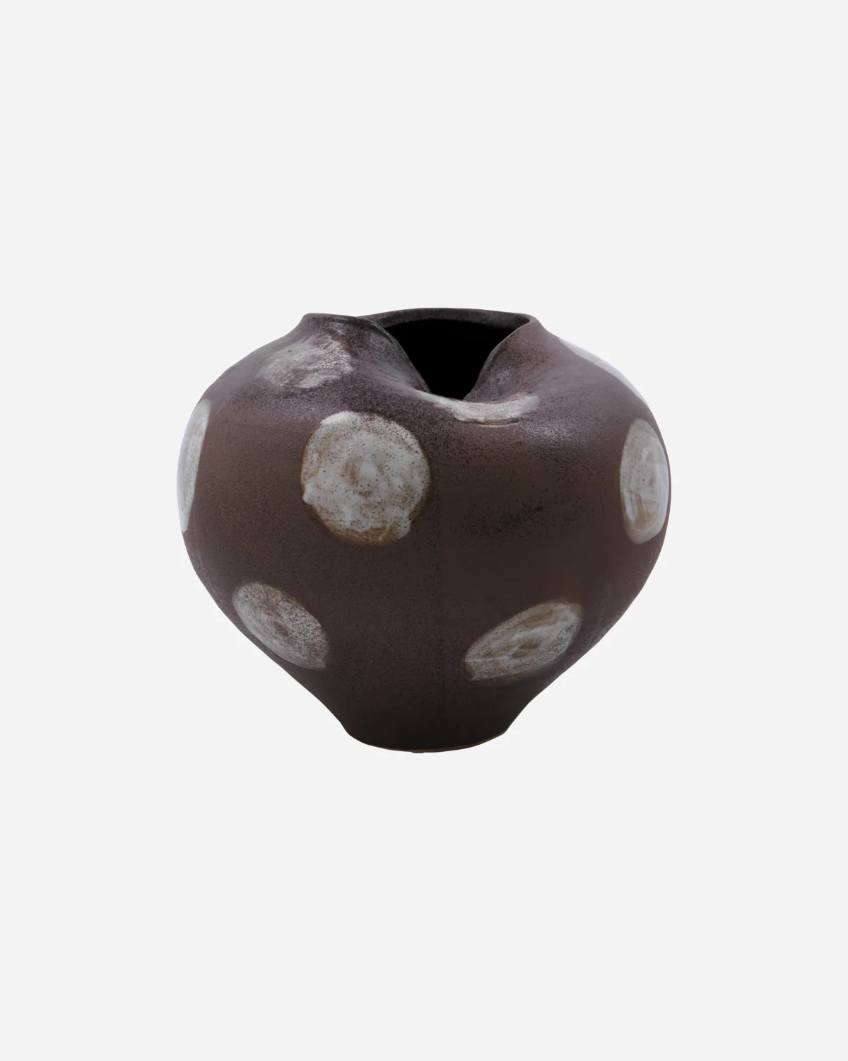 Vase - Expo - Brown/Off-white