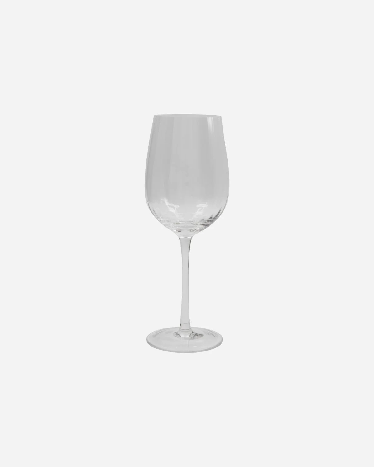 Wine Glass - Rill - Clear