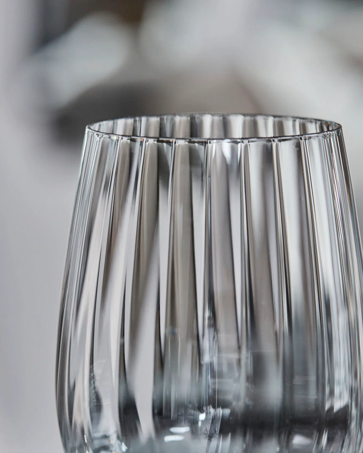 Wine Glass - Rill - Clear - Image 2