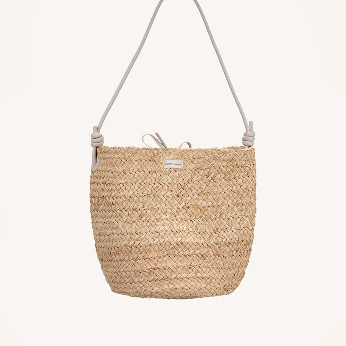 Straw Bag - Sams - Stone