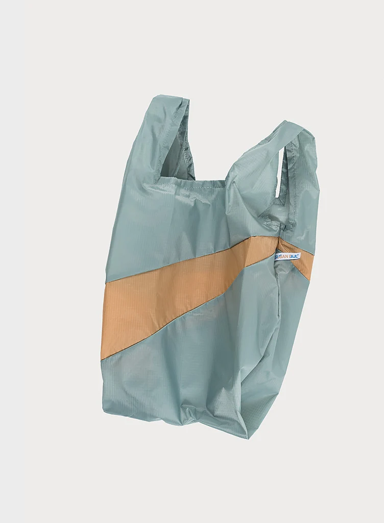 The New Shopping Bag - Grey & Camel