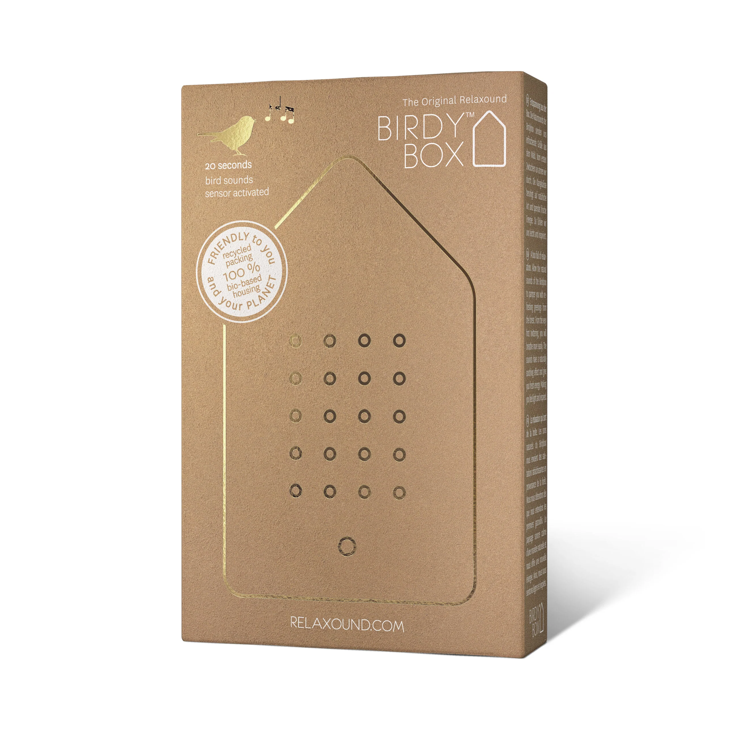 The Relaxound Birdybox - Golden Brass - Image 3