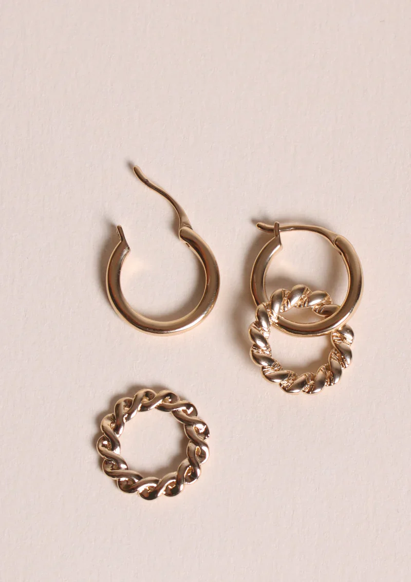 Earring - Hoop - Diane - Image 2