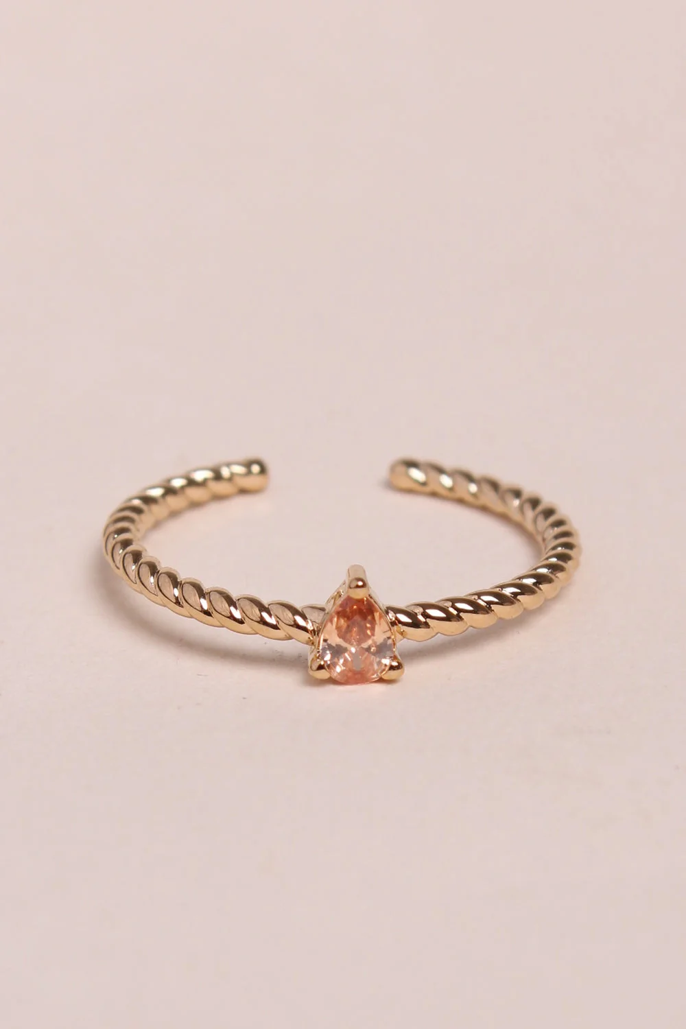 Ring - Dahlia - Champagne