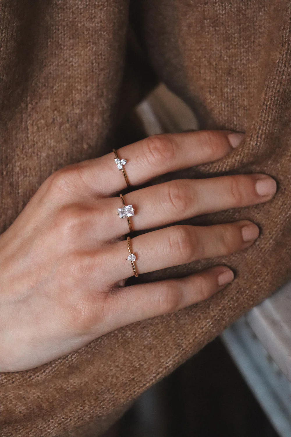 Ring - Lily Of The Valley - White - Image 2