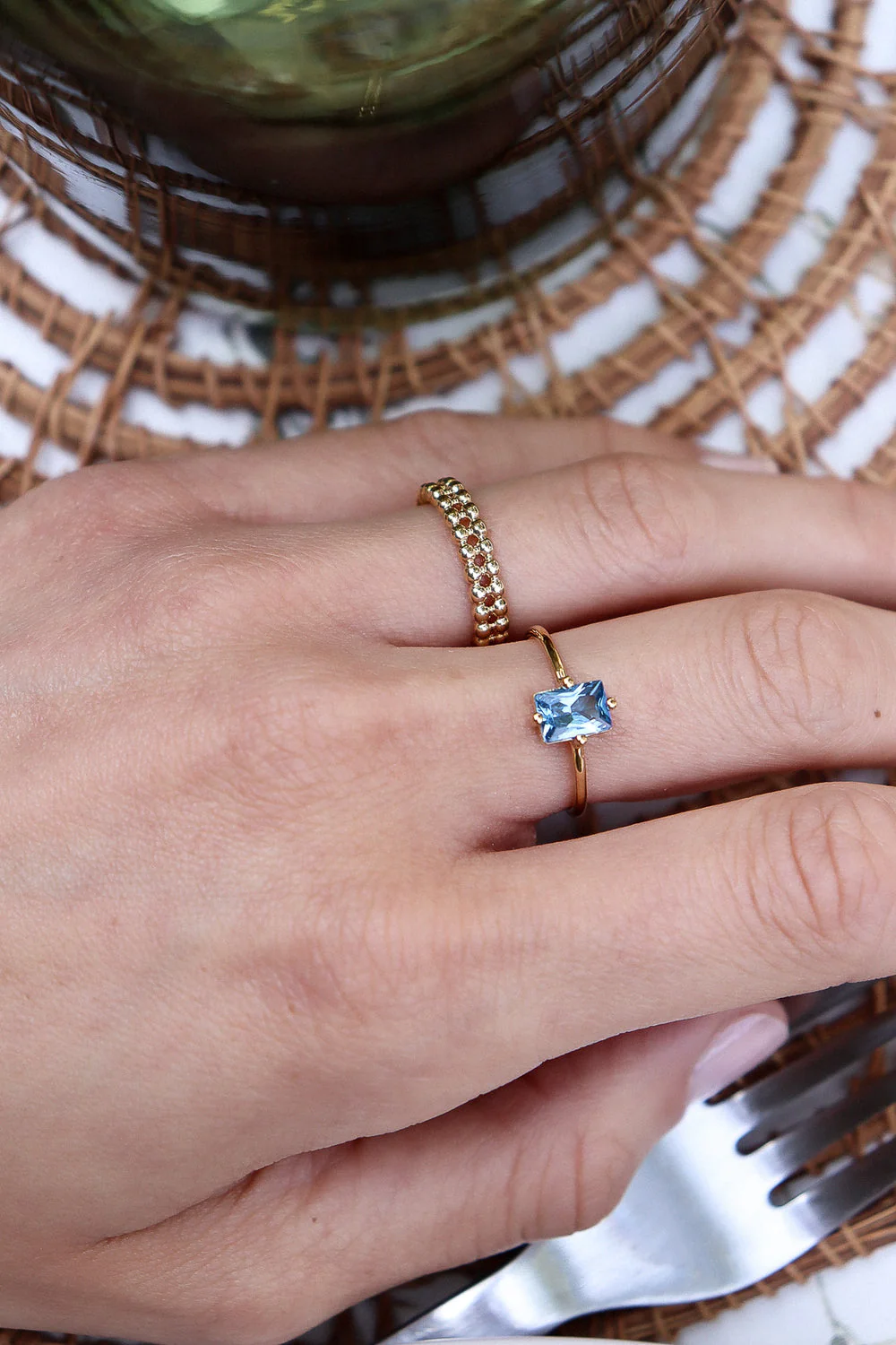 Ring - Madeleine - Blue - Image 2