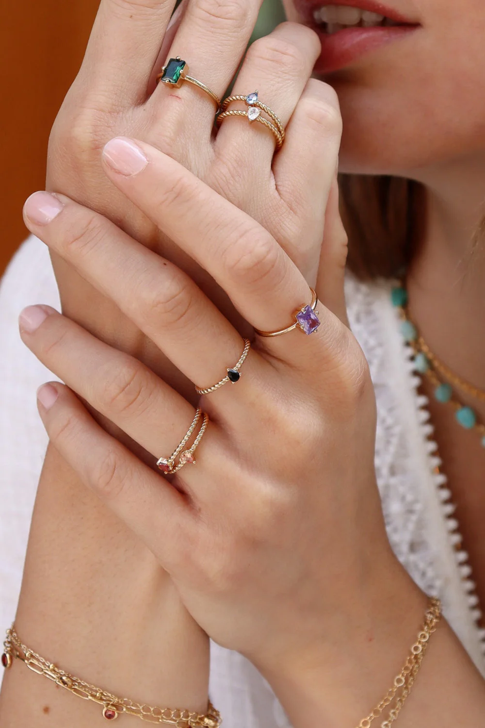 Ring - Pansy - Black - Image 2