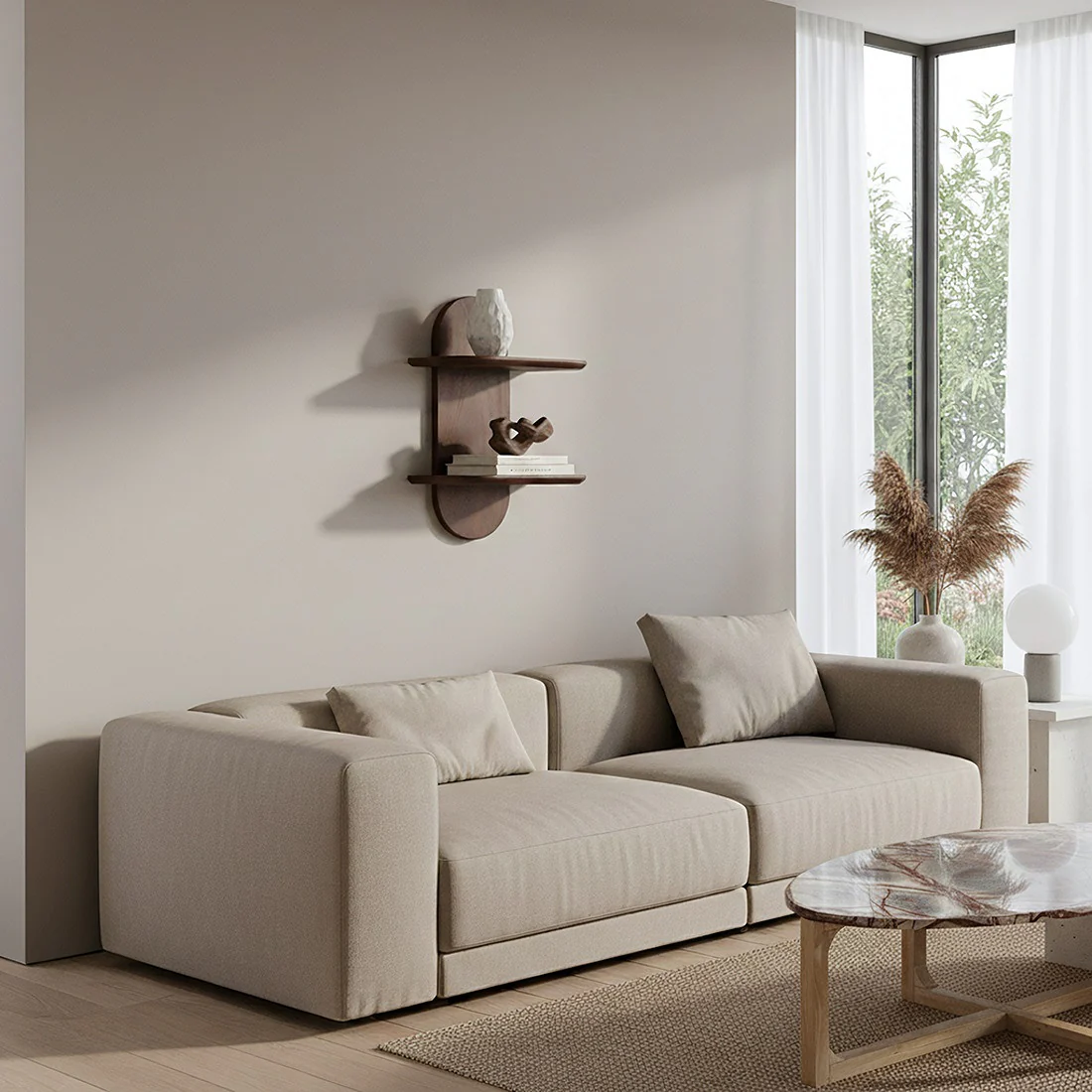 Wall Shelf - Bullnose - Double - Image 5